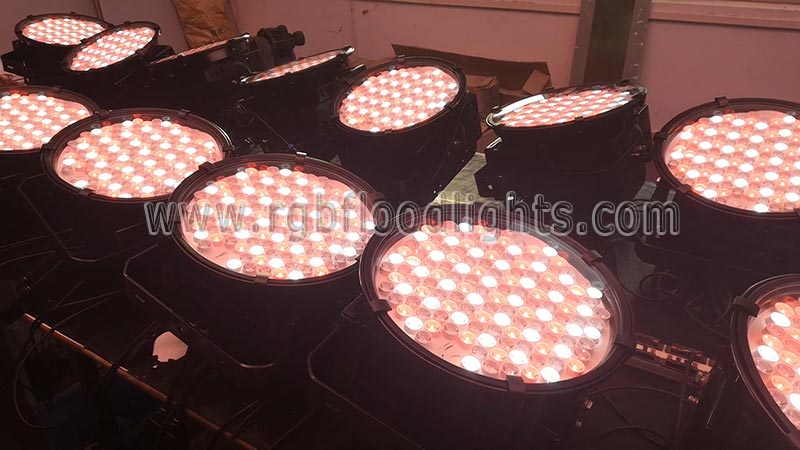 Outdoor House Facade Decoration 200W RGB RGBW LED Flood Light