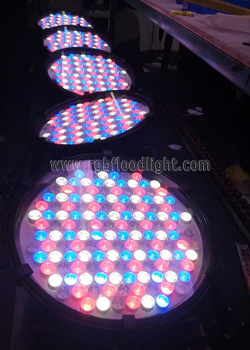 Programmable LED Flood Light for Decorative Bridge Lighting