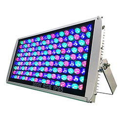 Outdoor Church Facade Wall Washer DMX 300W RGB LED Flood Light