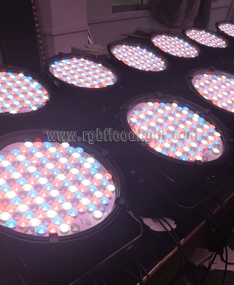 Multi Coloured LED Flood Light for Construction Crane Lighting