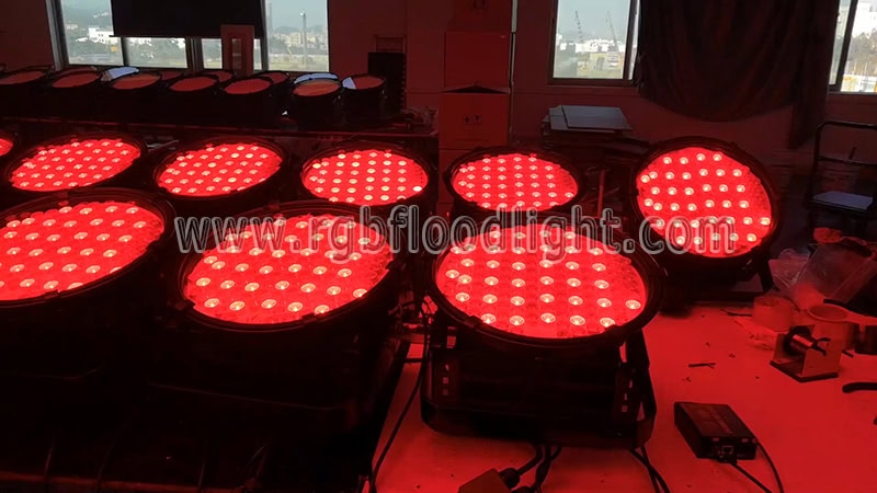 DMX RGB LED Flood Lights for Outdoor Ferris Wheel Lighting