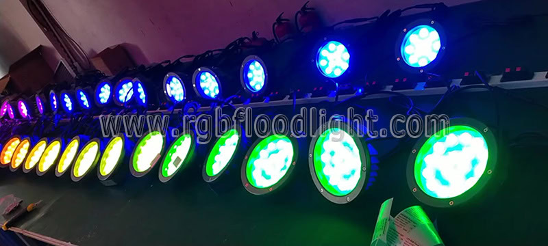 Low Voltage RGB LED Spotlights for Outdoor Garden Lighting