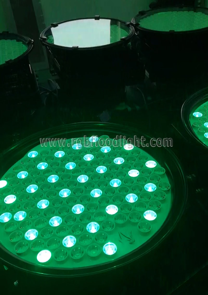 Outdoor 300W RGB LED Flood Lights for Landmark Lighting