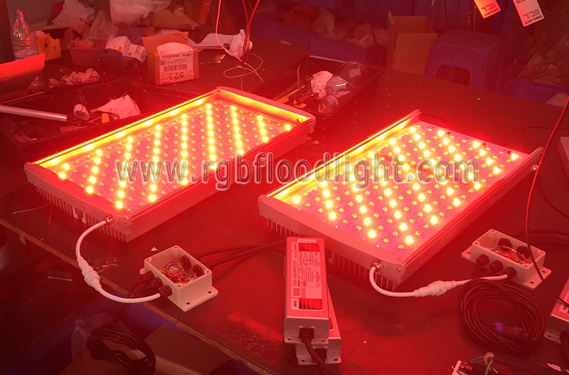 Outdoor Multi Color RGB LED Flood Lights for Resort Lighting