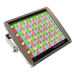100W RGB LED Flood Lights for Outdoor Sculpture Lighting