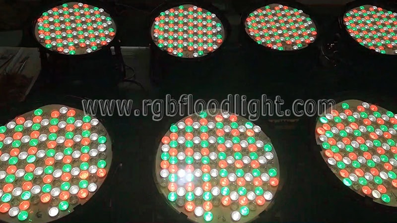 Outdoor 500W RGB LED Flood Light Fixture for Skyscraper