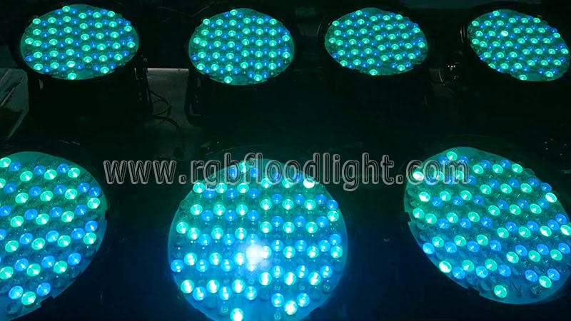 Outdoor 500W RGB LED Flood Light Fixture for Skyscraper