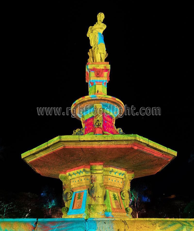 DMX Control RGB Led Flood Lights for Outdoor Statue Lighting