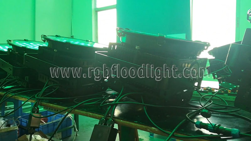 300W Rgb LED Flood Lights for Outdoor Tower Facade Lighting