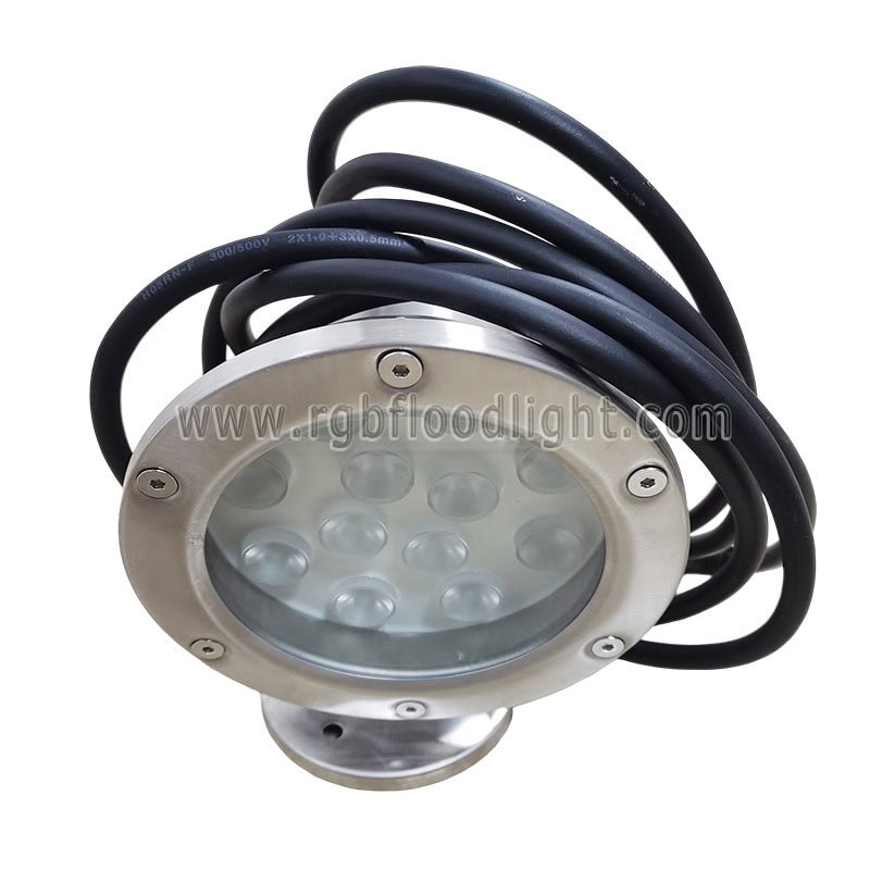 Outdoor RGB LED Underwater Flood Lights for Pool Lighting