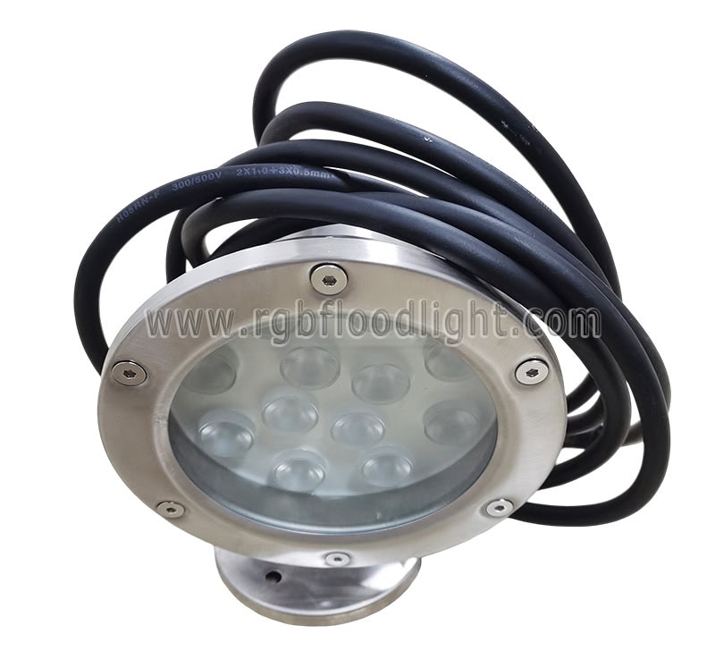Outdoor RGB LED Underwater Flood Lights for Pool Lighting