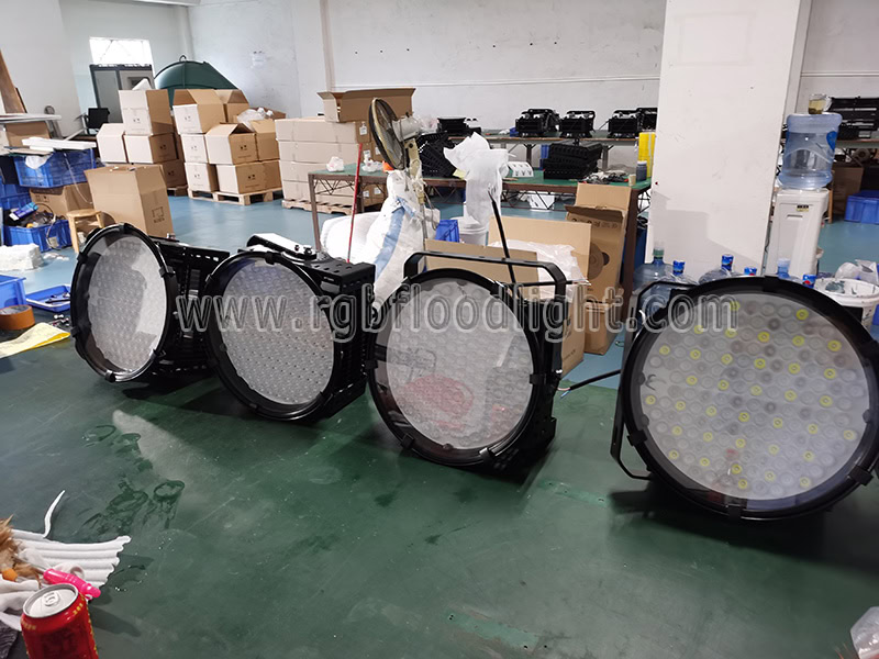 APP Controlled RGB Led Flood Lights for Water Tower Lighting