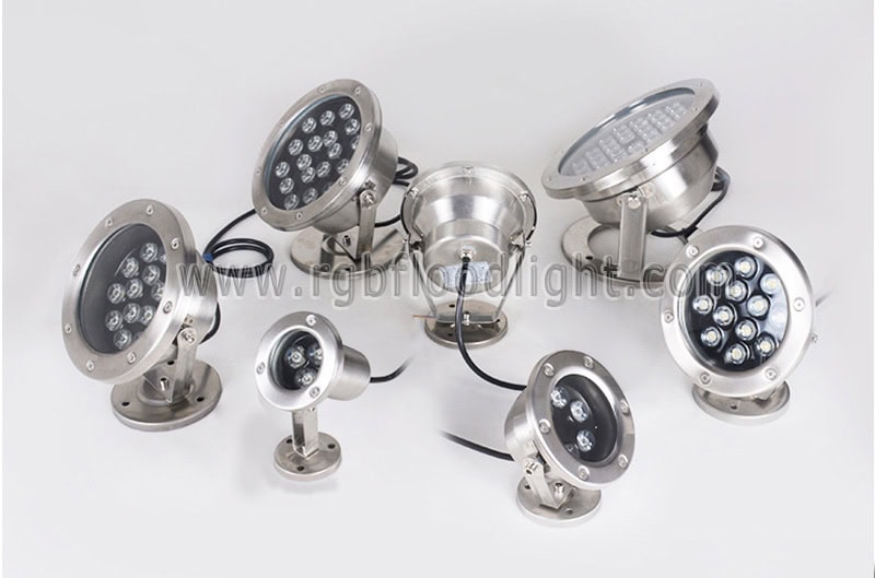 Color Changing Outdoor IP68 LED Underwater Waterfall Lights