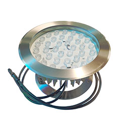 Outdoor Commercial Water Fountain DMX 100W Underwater RGB LED Flood Light Programmable Waterfall Wall Wash Light