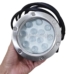 Outdoor Color Changing 18W Underwater RGB LED Flood Light Stainless Steel Pond Fitting