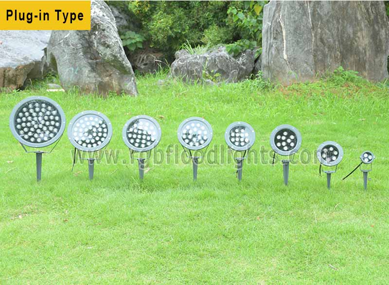 Outdoor 18W RGB RGBW LED Garden Tree Accent Flood Light
