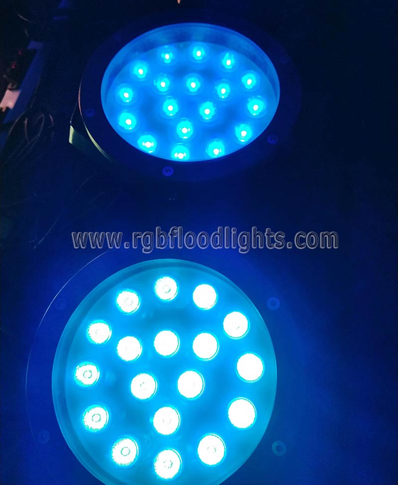 Outdoor 18W RGB RGBW LED Garden Tree Accent Flood Light