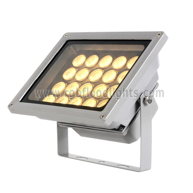 Outdoor Multi Colored Wifi Wireless Backyard Landscape 20W RGB RGBW LED Flood Light