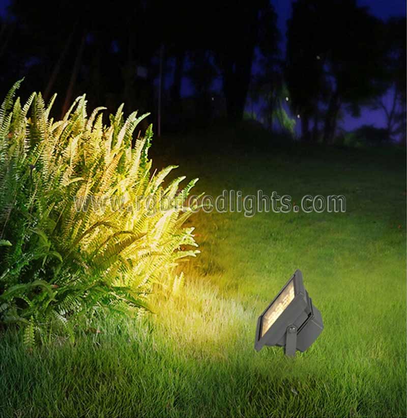 Outdoor Multi Colored Wifi Wireless Backyard Landscape 20W RGB RGBW LED Flood Light