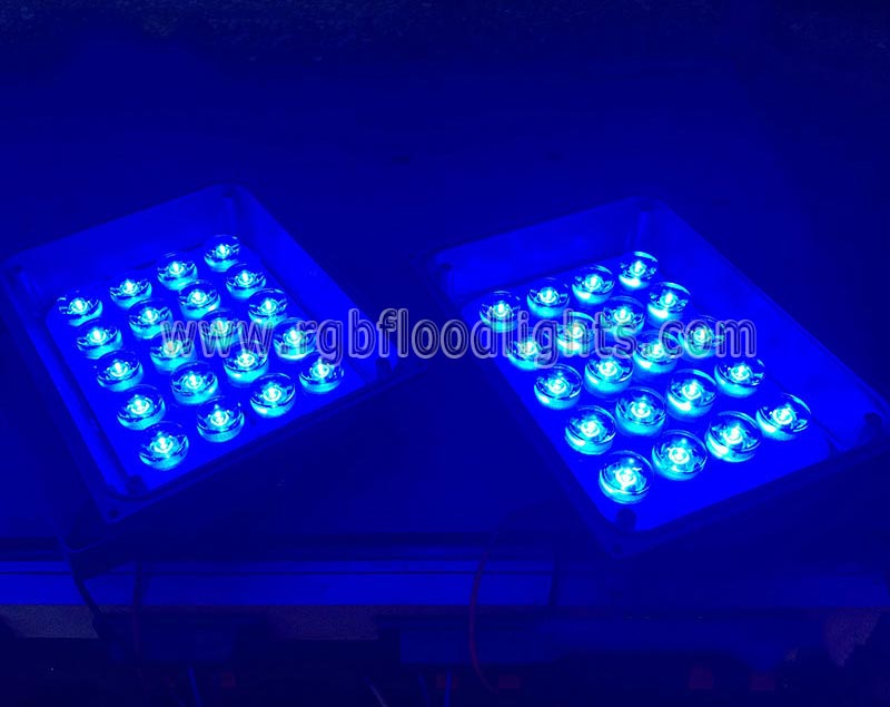 Outdoor Multi Colored Wifi Wireless Backyard Landscape 20W RGB RGBW LED Flood Light