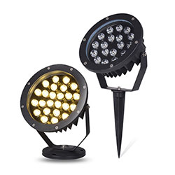 Outdoor Remote Control Wireless 24W RGB LED Backyard Tree Flood Light