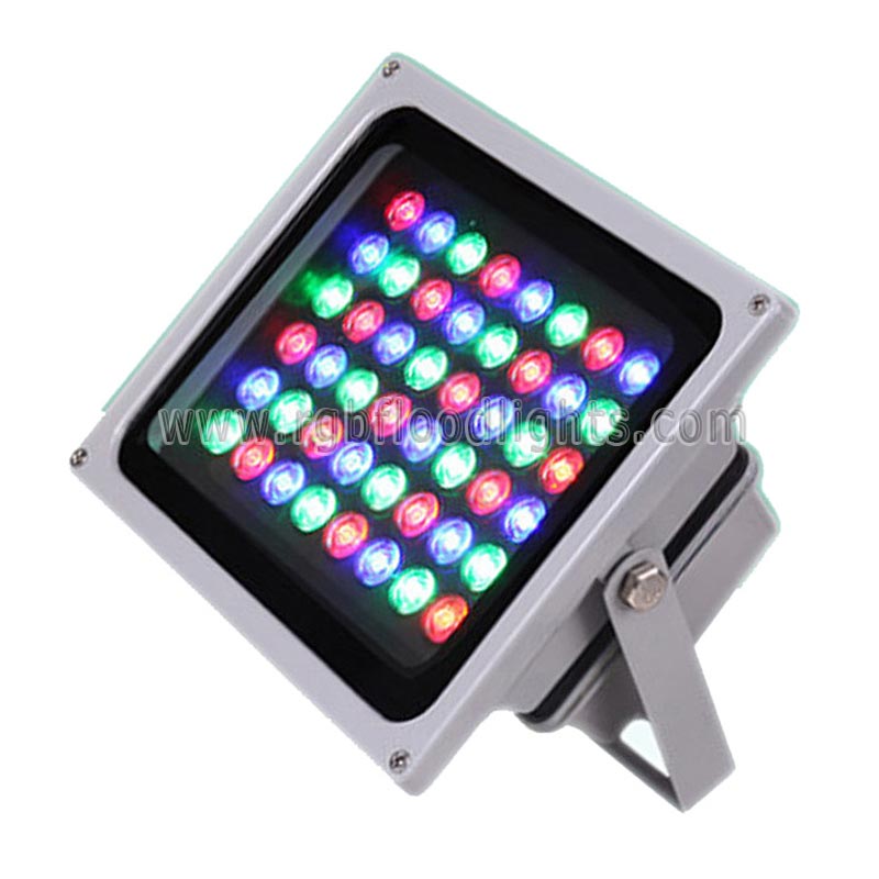 Outdoor Dimmable Color Changing House Landscape 30W Wall Wash RGB LED Flood Light