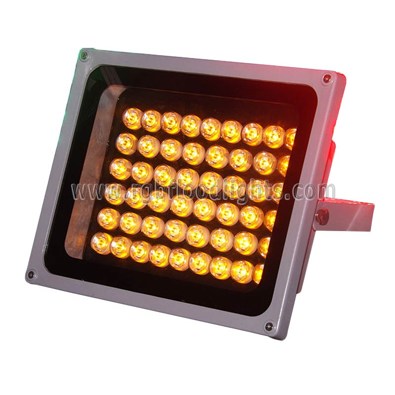 Outdoor Programmable 110V 120V 220V Architecture Landscape 50W DMX RGB LED Flood Light