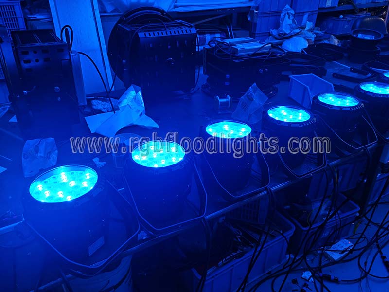 Programmable Multi Colored Stage DMX RGB LED Flood Light